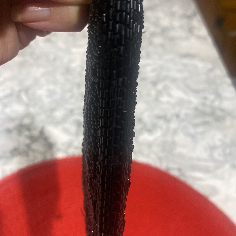 Beautiful vintage beaded clutch - Picture 5 of 7